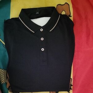 Elegant Black Polo Shirt